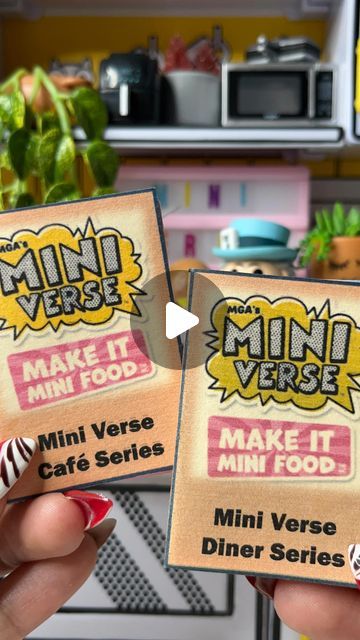 Miniverse Remix Ideas, Mini Verse, Mini Cooking, Recipe Book Diy, Tiny Food, Mini Foods, Diy Kitchen, Diy Food Recipes, Recipe Book