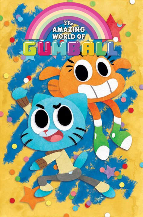 The Amazing World of Gumball #1 by missypena.deviantart.com on @DeviantArt Gumball Party, Amazing World Of Gumball, World Of Gumball, Funny Wallpaper, The Amazing World Of Gumball, Fun Comics, Cartoon Shows, Cartoon Pics, Cool Cartoons