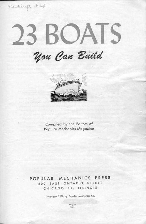 Popular Mechanics 23 Boats You Can Build 1950 : Free Download, Borrow, and Streaming : Internet Archive Popular Mechanics Plans, Popular Mechanics Projects, Wood Kayak Plans, Popular Mechanics Diy, Kayak Plans, Boat Upgrades, Popular Mechanics Magazine, Wood Kayak, Sailboat Plans