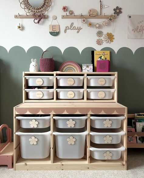 White Shelving Unit, Birthday 2023, Clear Bins, Office Playroom, Storage Labels, Colorful Storage, Beautiful Script Fonts, Storage Tubs, Kids Bedroom Inspiration