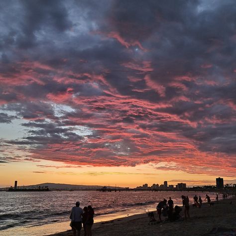 Sunset california 2nd Street Long Beach, 26th Birthday, Long Beach California, Dog Beach, School Project, Long Beach, Rio De Janeiro, Egypt, San Diego