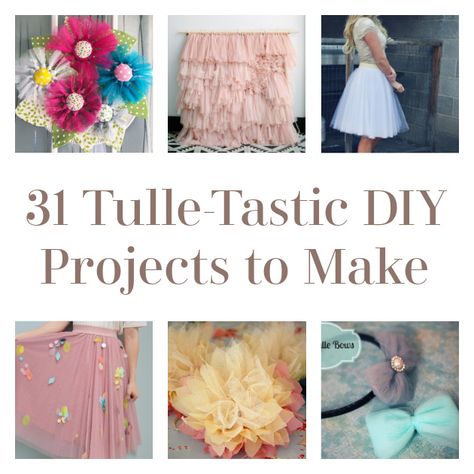 Tulle Projects Diy, Tulle Crafts Diy, Diy Long Tulle Skirt, Flower Fairy Costume, Frozen Wreath, Tulle Projects, Tulle Christmas Trees, Diy Tulle Skirt, Tulle Skirt Tutorial