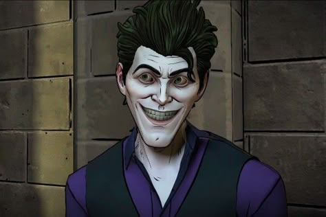 John Doe Telltale, John Doe Joker, Joker In Batman, Telltale Batman, Joker Quote, Joker Fanart, Batman Telltale, Joker And Batman, Joker Comic