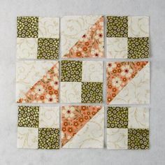 Quilt Blocks Easy, Making Bags, Quilting Designs Patterns, Quilt Block Patterns Free, Quilt Square Patterns, Jacob's Ladder, Crazy Quilting, Beginner Quilt Patterns, Star Quilt Blocks