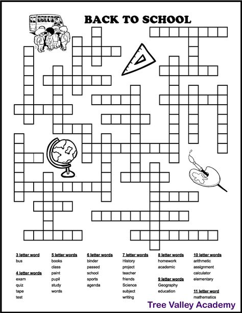 A printable back to school fill in puzzle for kids. 32 school words to fit in. The words are 3 to 11 letters long. Middle School Crossword Puzzle, Fill In Crossword Puzzles Printable, Back To School Activity Sheets, Fill In Puzzles Free Printable, Back To School Puzzle, Back To School Word Search, Back To School Art Activity, Fill In Puzzles, Word Puzzles For Kids