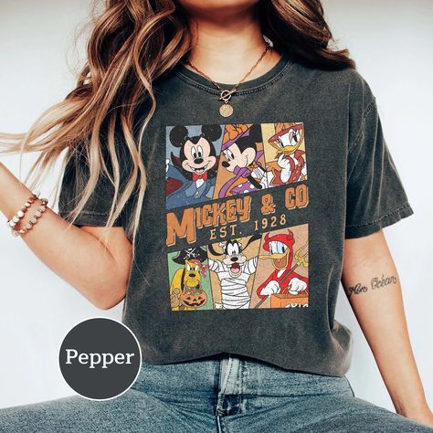 Trick or Treat with Mickey and Co this Halloween! - Fashion - Disney Besties, Disney Princess Halloween, Girls Disney Shirts, Vintage Disney Princess, Disney Christmas Shirts, Disney Halloween Shirts, Matching Disney Shirts, Retro Disney, Family Vacay