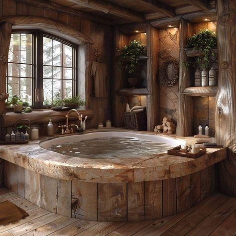 Bathroom Tile Design Ideas, Tile Design Ideas, Rustic Homes, Dream Cabin, Rustic Bathroom Designs, Casa Country, Beer Cheese, Rustic Home Design, Hobbit House