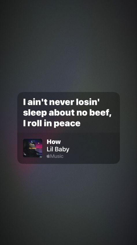 Song quotes
Lil baby
Apple Music
Music Lil Baby Lyrics, Lil Baby Quotes, Song Widget, Future Lyrics, Rap Song Quotes, Rap Art, Baby Lyrics, Witty Instagram Captions, Therapy Playlist