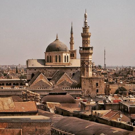 Great Mosque Of Damascus, Umayyad Mosque, Egyptian Blue, Baghdad Iraq, Damascus Syria, Beautiful Mosques, October 10, Baghdad, South Asia