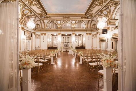 Hercules Wedding, Ballroom Wedding Ceremony, Fairmont Copley Plaza Wedding, Aisle Ideas, Christ Centered Marriage, Plaza Wedding, Boston Public Garden, Mount Olympus, Wedding Ceremony Photos