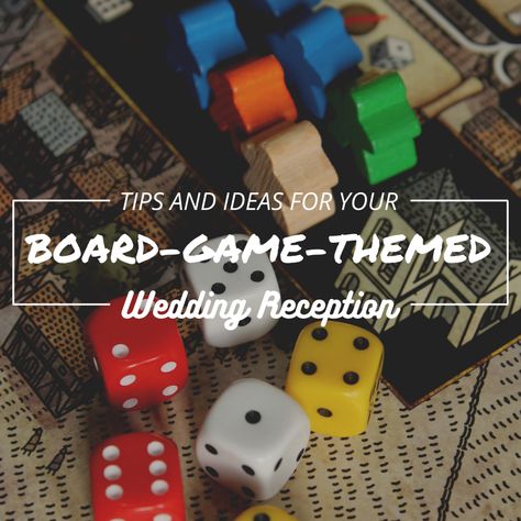 Board-game-themed wedding receptions are a unique and creative way to engage wedding guests. Board games can be incorporated in fun and elegant ways to create a memorable reception for all involved. Wedding Game Table Ideas, Board Game Theme Party Favors, Wedding Reception Board Games, Wedding Table Board Games, Wedding Game Theme, Funny Centerpieces Wedding, Parks And Rec Themed Wedding, Board Game Reception Wedding Ideas, Boardgame Centerpieces Wedding Reception