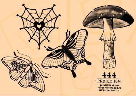 Moth Tattoo Flash, Moth Tattoo, Angel Numbers, Tattoo Flash, Leg Tattoos, Spider Web, Flash Tattoo, Cute Tattoos, Moth