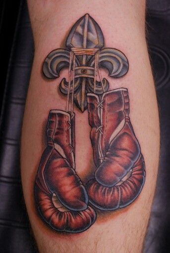 Mom Boxing Tattoo Ideas, Boxing Tattoo Ideas For Men, Boxing Glove Tattoo, Tattoo Ideas For Men Leg, Tattoo Boxing, Boxing Tattoo, Boxing Gloves Tattoo, Boxing Glove, Tattoo Ideas For Men