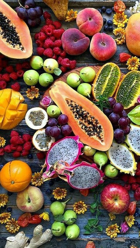 Tropical Fruit Photography, Vegetables Pictures, Fruits And Vegetables Pictures, Vegetables Photography, Fruit Sorbet, Vegetable Pictures, Fruits Images, Fruit Wallpaper, Fruit Photography