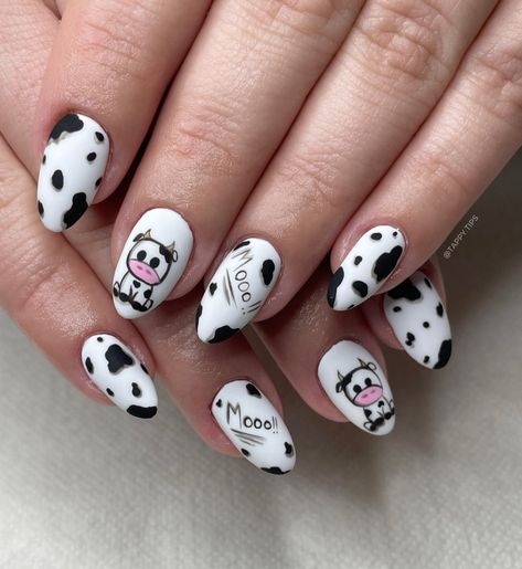 Gypsy Day? GYPSY DAY! 🐮 I love any excuse to do cow print nails 😂 don’t you just love the little cartoon cow nail art? 🥹 Use the link in our bio to book and manage your appointments 💅 AfterPay Available ✨ Cow Face Nail Art, Cow Pattern Nails, Cow Nail Art, Face Nail Art, Cow Print Nails, Fat Cow, Tips Nails, Cow Nails, Cow Face