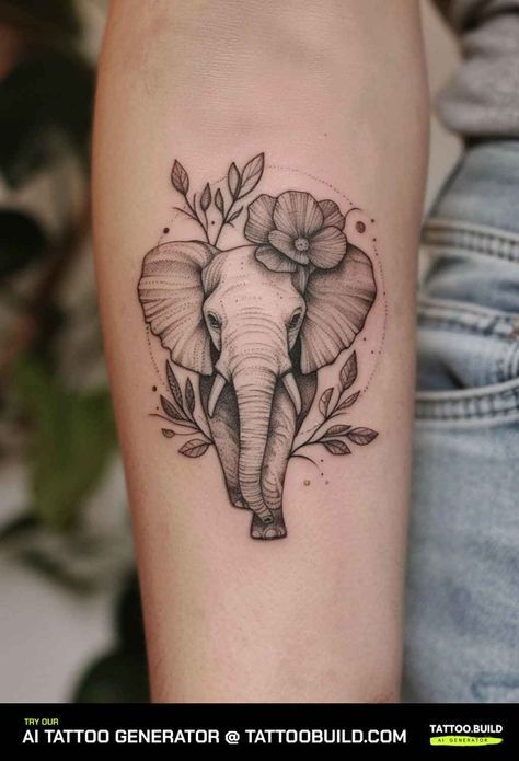 #BEAUTY ,#REALATIONSHIPS #Fashion #Outfits #SUMMER Outfits #Animals Elephant And Cherry Blossom Tattoo, Tattoos For Woman With Meaning, India Elephant Tattoo, Elephant Tattoos With Forget Me Nots, Tattoos Of Elephants, Tattoo Of Elephant, Elephant And Lotus Flower Tattoo, Unique Animal Tattoos For Women, Mom Elephant Tattoo