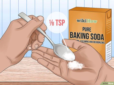 Image titled Use Baking Soda As a Personal Deodorant Step 1 Blonde Hair Turned Green, Low Thyroid Remedies, Diy Shampoo Recipe, Thyroid Remedies, Baking Soda For Hair, Baking Soda Benefits, Pool Activities, Baking Soda Uses, Baking Soda Shampoo