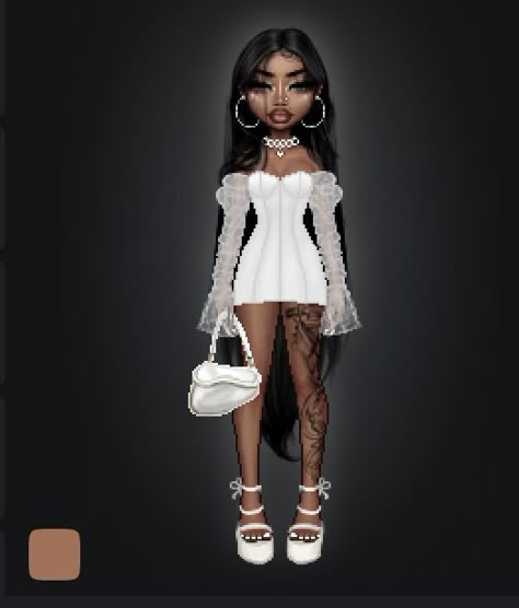 Cute White Outfits, Everskies Dress, Butterfly Stomach, Everskies Fits, Movie Inspired Outfits, Bratz Inspired Outfits, Fashion Gal, Dressy Casual Outfits