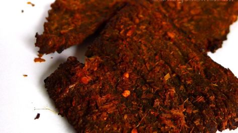 Vietnamese Beef Jerky Recipe, Simple Beef Jerky Recipe, Jerkey Recipes, Beef Jerky Recipe, Homemade Beef Jerky, Pork Jerky, Vietnamese Beef, Jerky Recipe, Homemade Jerky