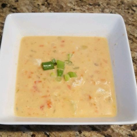 Cream of Chicken and Artichoke Soup Recipe Chicken Artichoke Soup, Chicken And Artichoke, Chili's Chicken Enchilada Soup, Soups To Make, Chicken Artichoke, Artichoke Soup, Chicken Gnocchi Soup, Chicken Orzo Soup, Hot And Sour Soup