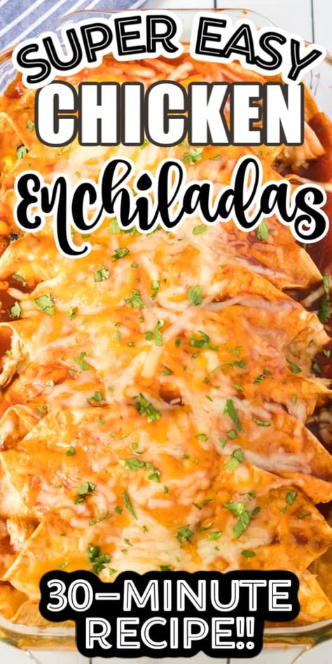 Dinner Enchiladas, Recipe Enchiladas, Enchiladas Potosinas, Best Chicken Enchilada Recipe, Enchiladas Rojas, Enchiladas Chicken, Easy Chicken Enchiladas, Easy Chicken Enchilada Recipe, Chicken Enchiladas Recipe