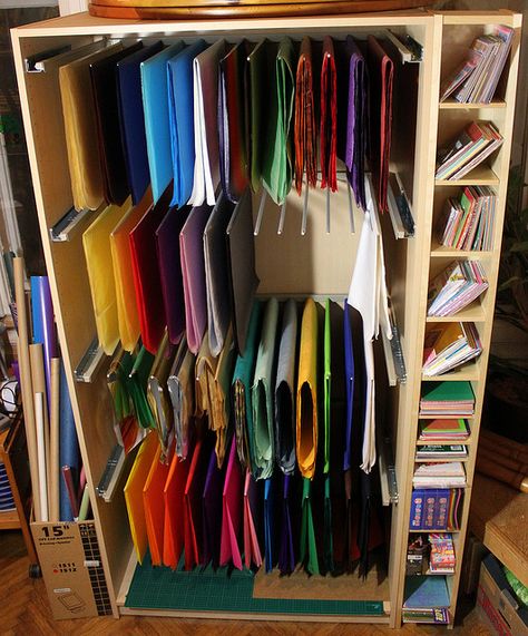 How to store tissue paper and sheets of folded gift wrap! Wrapping Room, Hand Inspiration, Cd Shelf, Tissue Paper Storage, Kitchen Storage Organization Diy, Living Room Toy Storage, Outdoor Toy Storage, Gift Wrap Organization, Soft Toy Storage