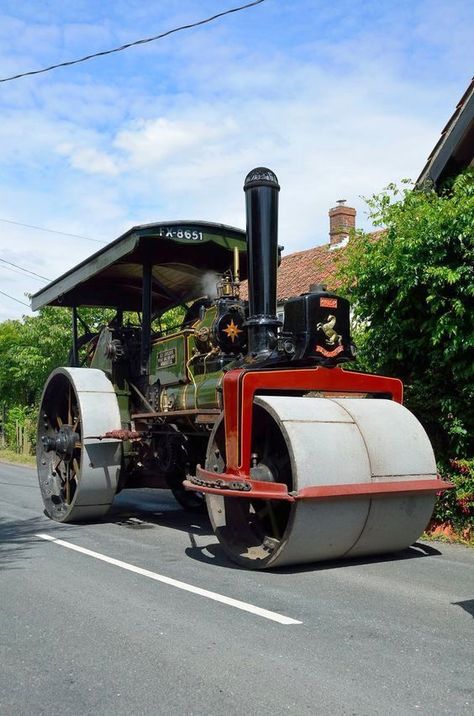 Steam Roller, Steam Tractor, Used Construction Equipment, Steam Engine Model, Traction Engine, Heavy Construction Equipment, Forestry Equipment, Make Things Happen, Where To Sell