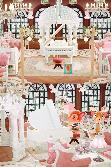 Acnh Happy Home Paradise, Tea Room Interior, Happy Home Paradise, Cottagecore Animal Crossing, Animal Crossing Fan Art, Animal Crossing Guide, Island Theme, Qr Codes Animal Crossing, Animal Crossing Villagers