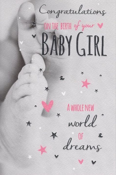 Welcome Baby Girl Quotes, New Baby Girl Quotes, Congratulations Baby Girl, Baby Shower Greetings, Newborn Quotes, Baby Messages, New Baby Greetings