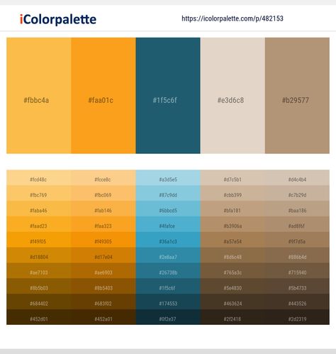 Colors included in this palette similar to Blumine, Casablanca, Dark Gray, Gray, Orange, Orange and Rosy Brown, Orange and Sea Green, Orange and Tan, Pearl Bush, Pink, Rosy Brown, . Download color palette as Pdf, Adobe swatch and more. Pink Color Combination, Orange Color Palettes, Yellow Colour Scheme, Rosy Brown, Color Palette Pink, Orange Orange, Blue Colour Palette, Latest Colour, Royal Blue Color