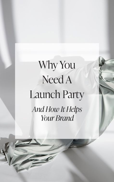 Why You Need A Launch Party New Business Launch Party Ideas, Soft Launch Business Ideas, Product Launch Event Display, Skincare Launch Event Ideas, Small Business Launch Party Ideas, Podcast Launch Party, Business Launch Party Ideas, Launch Decor Ideas, Brand Launch Event