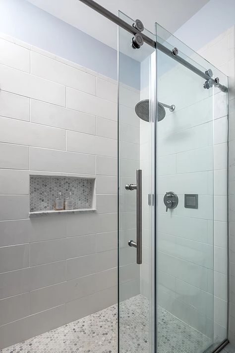 Simple Bathroom Renovation, Frameless Glass Doors, Small Shower, Tile Remodel, Master Shower, Small Remodel, Frameless Shower Doors, Bathroom Remodel Shower, Master Bath Remodel