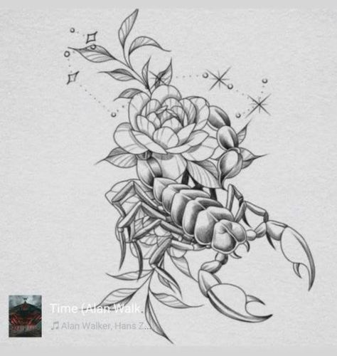 Scorpio Tattoo Sleeve, Forearm Cover Up Tattoos, Scorpio Zodiac Tattoos, Tattoo Floral, Animal Tattoo Ideas, Scorpio Tattoo, Full Sleeve Tattoo Design, Scorpion Tattoo, Black Girls With Tattoos