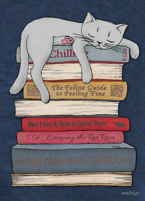 Cat Art Print, Cat Books, Like A Cat, Cat Posters, Dessin Adorable, Cat Sleeping, Cat Stickers, Cat Drawing, Cat Day