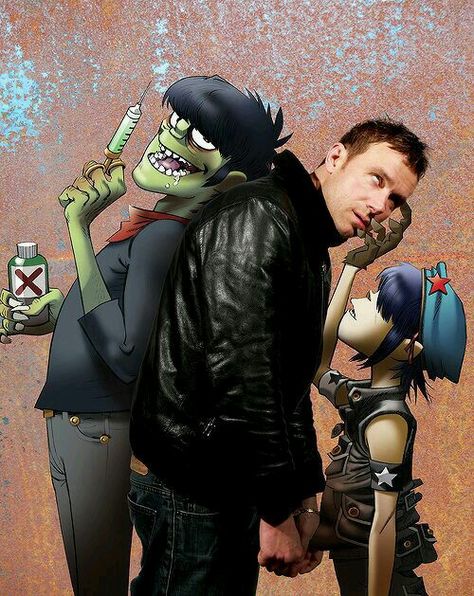 Gorillaz Murdoc, Museum Statues, Jamie Hewlett Art, Gorillaz Band, Sunshine In A Bag, Gorillaz Fan Art, Plastic Beach, Monkeys Band, Jamie Hewlett