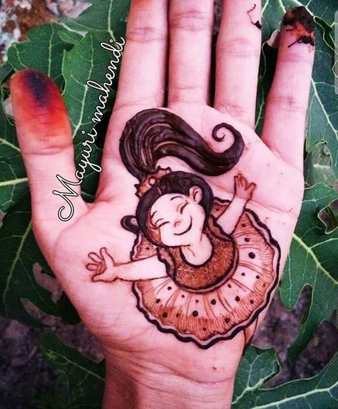 Instagram post by m.b.gusai • May 10, 2019 at 4:47am UTC Cartoon Mehendi Designs, Cartoon Mehndi Designs For Kids, Cartoon Mehndi Designs, Cartoon Mehandi Designs, Cute Mehndi Designs For Kids, Baby Mehndi Design, Mehndi Designs 2018, Mehndi Designs Bridal Hands, Mehndi Designs For Kids