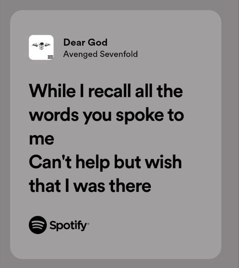 Dear God Avenged Sevenfold, Avenged Sevenfold Lyrics, Avenged Sevenfold, Describe Me, Dear God, Music Quotes, Pretty Quotes, Losing Me, Song Lyrics