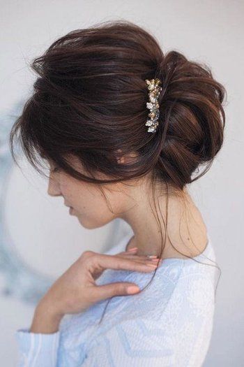 Southern Hair, Urban Hairstyles, Sanggul Modern, Messy Wedding Hair, Wedding Hair Side, Simple Wedding Hairstyles, Hair Styles 2017, Wedding Hair Inspiration, Low Bun