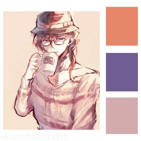 Nakahara Chuuya, True Nature, Stray Dogs, Stray Dog, Bungou Stray Dogs, Color Palette, Zelda Characters, Dogs, Anime