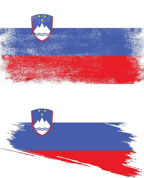 Slovenia flag in grunge style Slovenia Flag, Grunge Style, Vector Background, Grunge Fashion, Slovenia, Background Design, Vector Free, Royalty Free, Flag