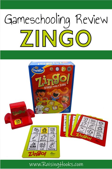 Zingo is a great game for beginner readers. It incorporates a fun take on bingo with matching sight words. With easy directions, Zingo makes a wonderful independent game for young players. #gameschool #homeschool #homeschooling #boardgame #gameschooling #game Beginner Reader, Sun Dogs, Bingo Games, Game Time, Homeschool Mom, Sight Words, Bingo, Games To Play, Board Games