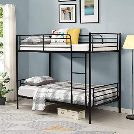 Wrought Iron Bed Frames, Wrought Iron Bed, Metal Bunk Bed, Climbing Ladder, Twin Over Full Bunk Bed, Two Twin Beds, Iron Bed Frame, Bunk Bed With Trundle, Metal Bunk Beds