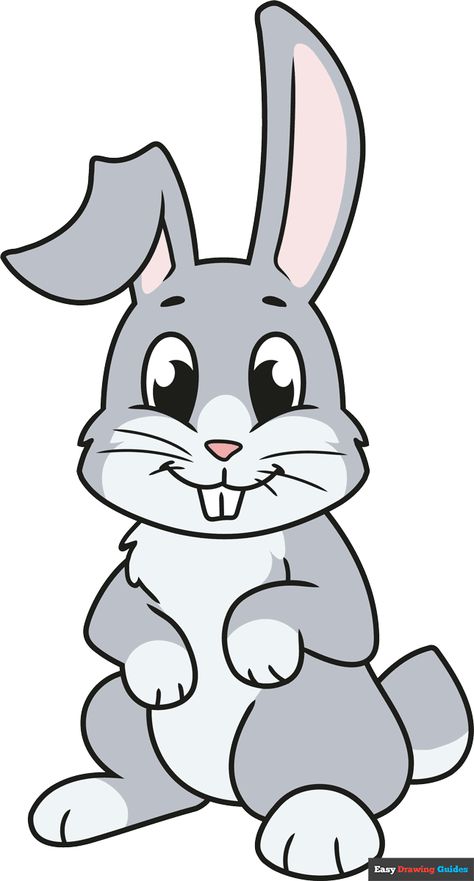 how to draw a cartoon bunny featured image Rabbit Drawing Easy, Easter Bunny Cartoon, Bunny Cartoon, Rabbit Drawing, Cartoon Drawings Of Animals, Draw Cartoon, Clip Art Library, Easy Drawing Tutorial, Grey Bunny