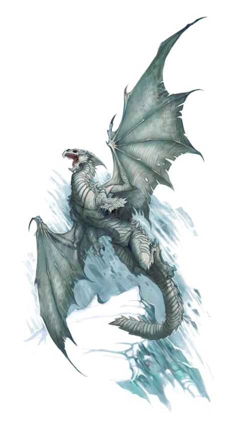 Flight with added background White Drake Dnd, Dragon Flying Up, White Dragon Dnd, Wyvern Flying, Pathfinder Dragon, Dragon In Flight, Dragons Flying, Dragon Flying, Creature Fantasy