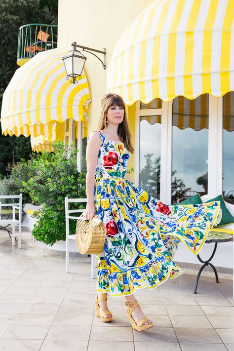 Vibrant Colors for Summer | Margo & Me Riviera Chic, Gabbana Dress, Italian Riviera, Feminine Fashion, Spring Look, Fashion Stores, Fashion Blogger Style, Boutique Fashion, Queenstown