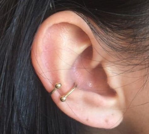 Conch Piercing, Ear Piercing, A Year Ago, Shopping Websites, Dainty Jewelry, Buying Jewelry, Conch, I Got This, Ear Piercings