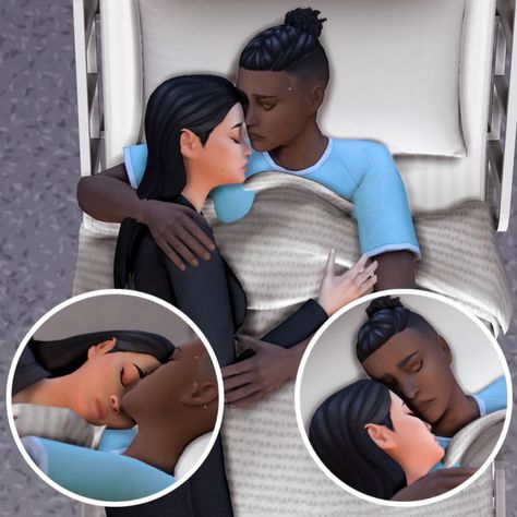 Sims 4 Hospital, Twins Posing, Ts4 Poses, Sims Stories, Forehead Kisses, Baby Poses, Flower Hats, Sims 4 Cc Finds, The Sims4