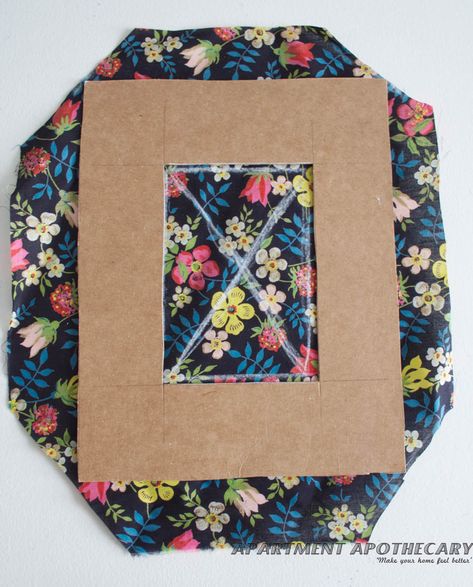 Fabric covered photo frames – Apartment Apothecary Homemade Photo Frames, Diy Photo Frame Cardboard, Cuadros Diy, Handmade Photo Frames, Picture Frame Crafts, Cardboard Box Crafts, Diy Photo Frames, Cardboard Frame, Diy Picture Frames