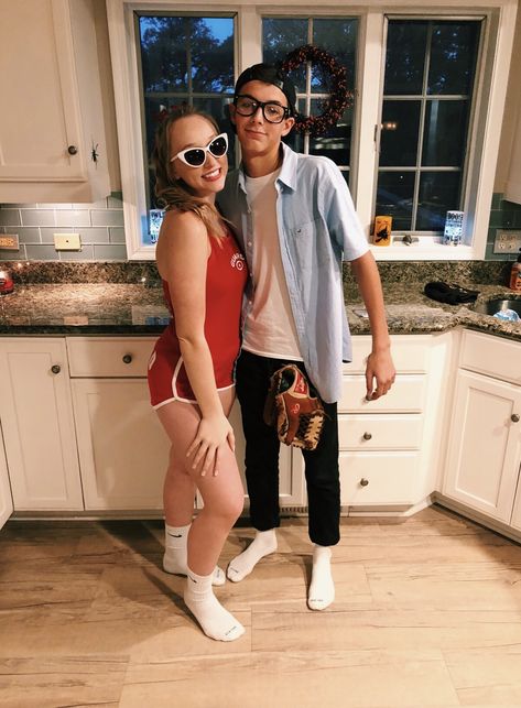 Halloween Costume #thesandlot Sandlot Costume, Squints And Wendy, Sandlot, The Sandlot, Halloween Costume, Halloween Costumes, Halloween