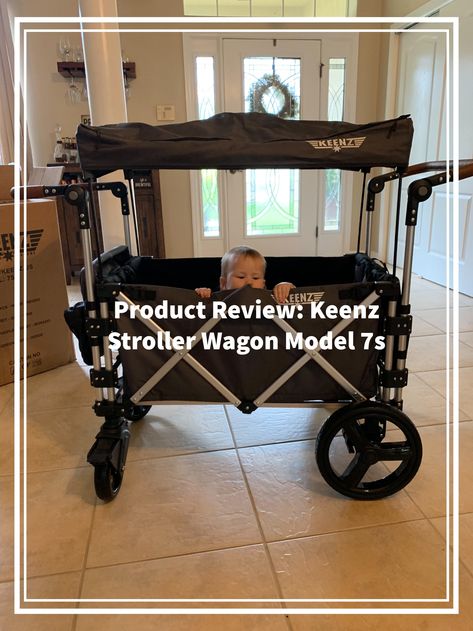 Keenz Wagon Hacks, Keenz Wagon, Living In Florida, Stroller Wagon, Disney World Trip, Product Review, Traveling With Baby, Family Living, Built In Storage